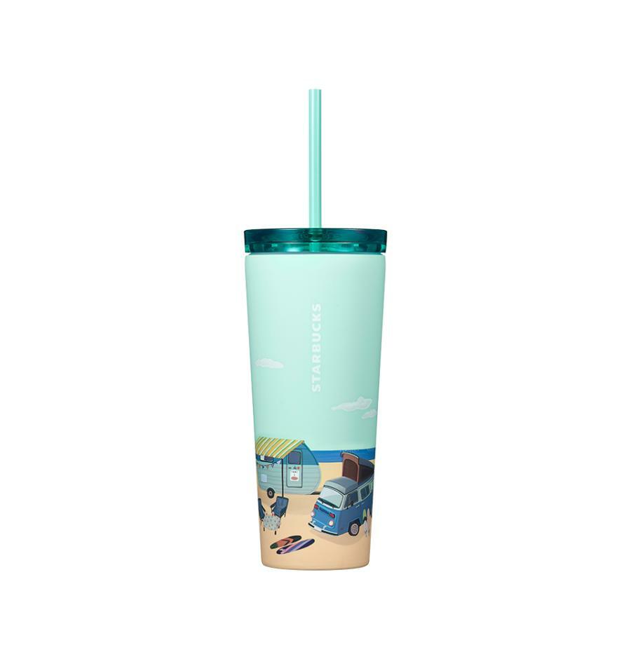 Starbucks Korea 2019 Limited SS Summer Daily Straw Waterbottle Tumbler 473ml 