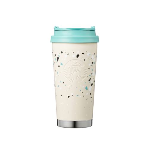 Starbucks 591ml/20oz Polar Bear Plastic Cup with Chain Sleeve