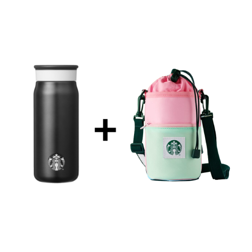 韓国 スタバ 2024 サマー サーモス 1000ml 水筒 タンブラー