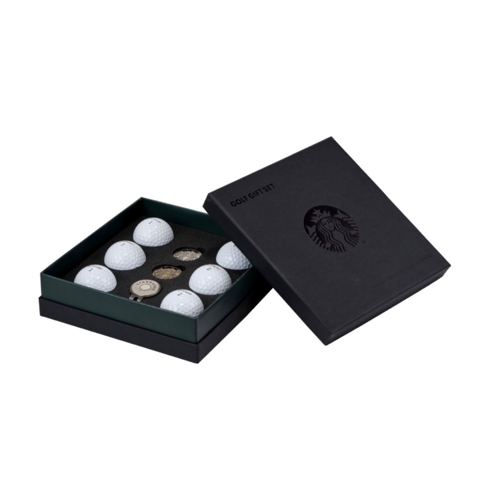 Buddy Black Golf Ball 6pc Set - Lifestyle