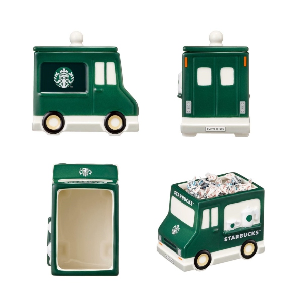 Playmobil Truck Ceramic Container Canister