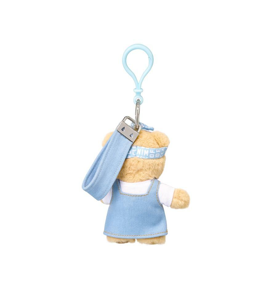 ウォッシュドデニム Bearista キーチェーン - ライトブルー detail 2